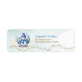 Oh Boy Theme Babydusche Rücksendeadresse Etikett