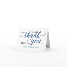 Oh Boy Tribal Baby Dusche Danke