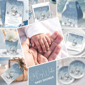 Oh Boy Winter |Woodland Baby Shooting Books for Ba Begleitkarte