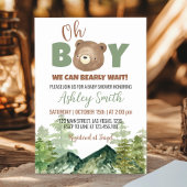 Oh Boy Woodland Bärendusche Einladung