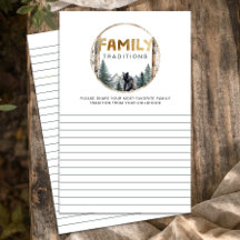 Oh Boy Woodland Bärenfamilie Tradition Kinderdusch