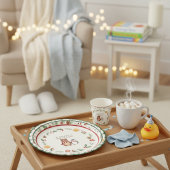 Oh Boy Woodland Winter Baby Shower Invitation Pape Pappteller