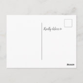 Oh Boys Blue Balloon Twins Baby Dusche Danke Postkarte (Rückseite)