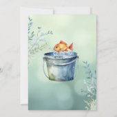 Oh, Buoy, das ist ein Junge! Themed Baby Dusche Einladung (Rückseite)