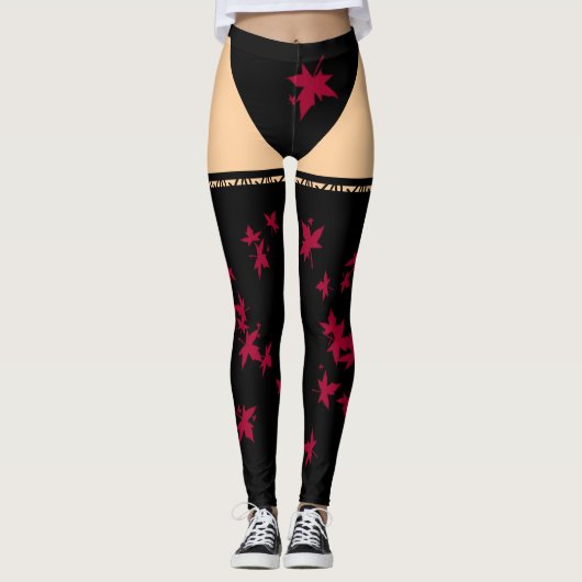Oh Canada Illusion Leggings (Vorderseite)