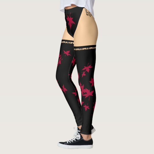 Oh Canada Illusion Leggings (Links)