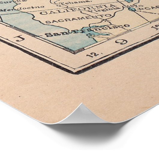 Oh Canada Map Poster (Ecke)