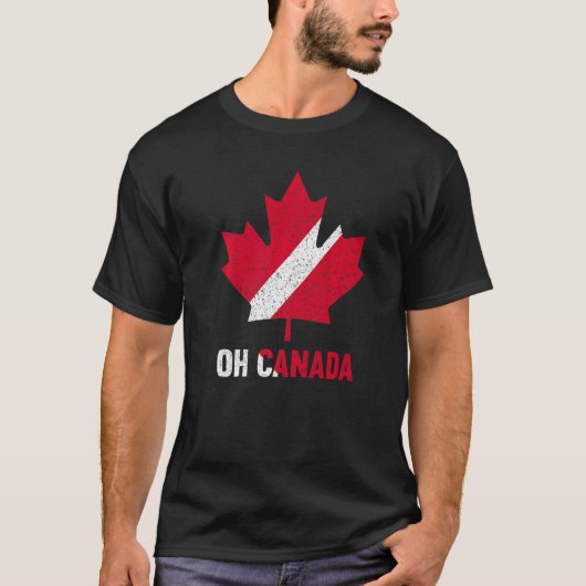 Oh Canada Premium T-Shirt (Vorderseite)