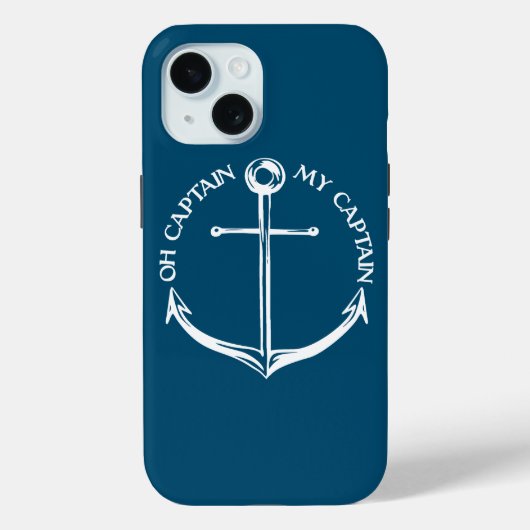 Oh Captain Case-Mate iPhone Hülle (Rückseite)