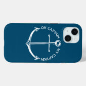 Oh Captain Case-Mate iPhone Hülle (Rückseite (Horizontal))