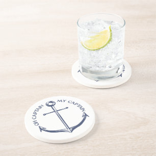 Oh Captain Getränkeuntersetzer