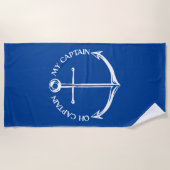 Oh Captain Strandtuch (Vorderseite)