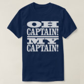Oh Captain T-Shirt (Design vorne)