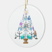 Oh Chemie, Oh Christbaum Keramikornament (Links)