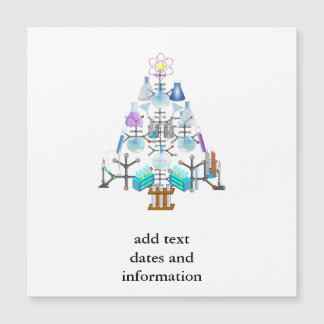Oh Chemie, Oh Christbaum Magnetkarte