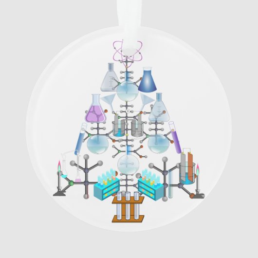 Oh Chemie, Oh Christbaum Ornament (Rückseite)