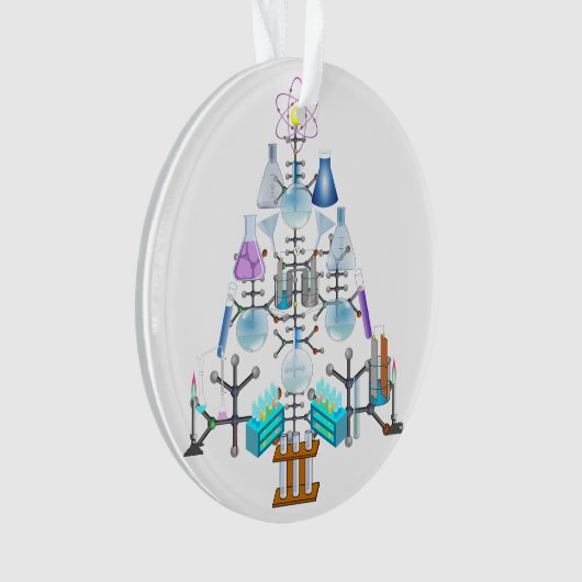 Oh Chemie, Oh Christbaum Ornament (Vorderseite)