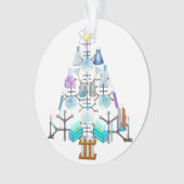 Oh Chemie, Oh Christbaum Ornament (Vorderseite)