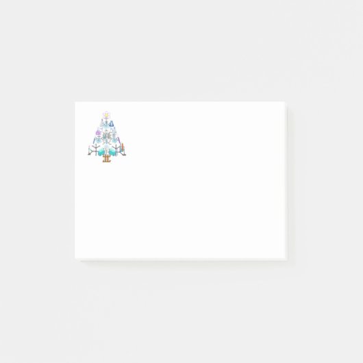 Oh Chemie, Oh Christbaum Post-it Klebezettel (Vorderseite)