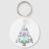 Oh Chemie, Oh Christbaum Schlüsselanhänger (Vorderseite)