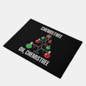 Oh Chemist Tree Chemistree Pun Science Fußmatte (Schrägansicht)