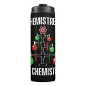 Oh Chemist Tree Chemistree Pun Science Thermosbecher (Vorderseite)