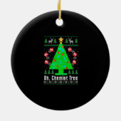 Oh Chemist Tree Merry Chemistree Chemistry Ugly Ch Keramik Ornament (Hinten)