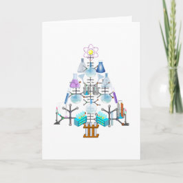 Oh Chemist Tree, Oh Weihnachtsbaum Feiertagskarte