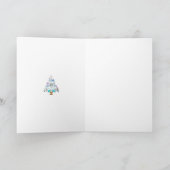 Oh Chemist Tree, Oh Weihnachtsbaum Feiertagskarte (Innenseite)