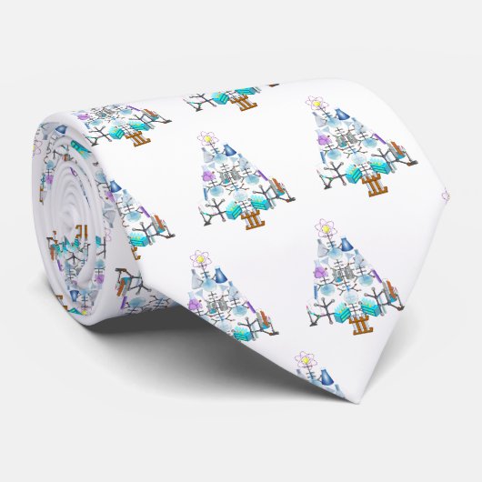 Oh Chemist Tree, Oh Weihnachtsbaum Krawatte (Gerollt)