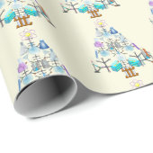 Oh, Chemist Tree Weihnachten Geschenkpapier (Rolleneckpunkt)