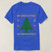 Oh Chemistream Funny Science Christmas Ugly Sweate T-Shirt (Design vorne)