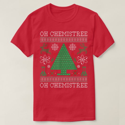 Oh Chemistream Funny Science Gift Periodic Table p T-Shirt (Design vorne)