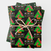 Oh Chemistream - hässlicher Weihnachtssüßer für Ch Geschenkpapier Set (Beispiel)