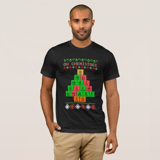 Oh Chemistream - hässlicher Weihnachtssüßer für Ch T-Shirt (Vorne ganz)