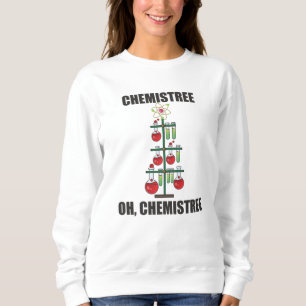 Oh Chemistream Weihnachts Chemie Lehrer Sweatshirt