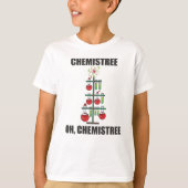 Oh Chemistream Weihnachts Chemie Lehrer T-Shirt (Vorderseite)