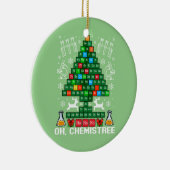Oh Chemistream Weihnachtschemie Wissenschaft Perio Keramik Ornament (Rechts)