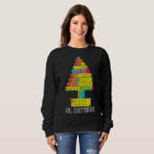 Oh Chemistream Weihnachtschemie Wissenschaft Perio Sweatshirt (Vorne ganz)