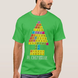 Oh Chemistream Weihnachtschemie Wissenschaft Perio T-Shirt