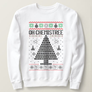 "Oh Chemistree" Chemie Weihnachtspuff Sweatshirt