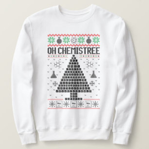 "Oh Chemistree" Chemie Weihnachtspuff Sweatshirt