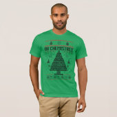 "Oh Chemistree" Chemie Weihnachtspuff T-Shirt (Vorne ganz)
