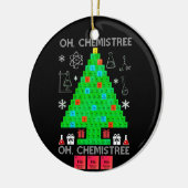 Oh Chemistree Chemist Tree Funny Science Weihnacht Keramik Ornament (Links)