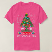 Oh Chemistree Chemistry Teacher Christmas Teacher T-Shirt (Design vorne)