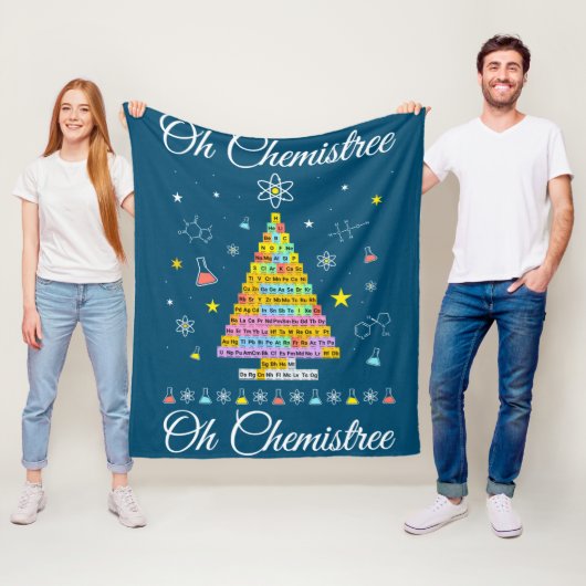 Oh Chemistree Colorful Periodic Table Elements Che Fleecedecke (Beispiel)
