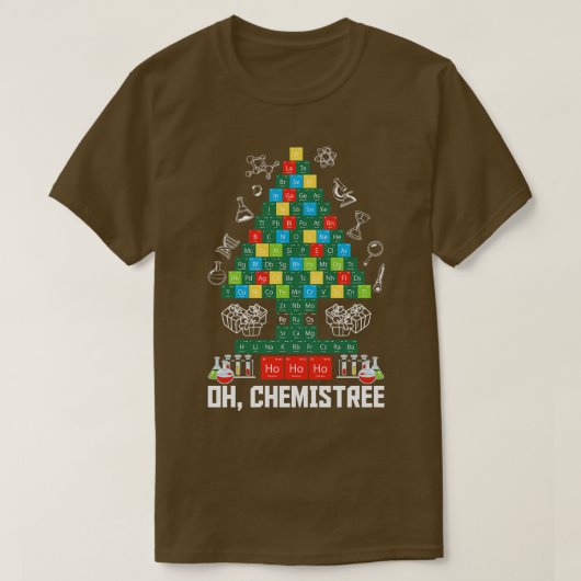Oh Chemistree Funny Chemistry T-Shirt (Design vorne)