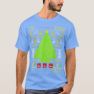 Oh Chemistree Funny Science Christmas Tree Xmas T-Shirt