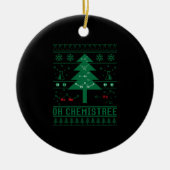 OH CHEMISTREE KERAMIK ORNAMENT (Vorne)