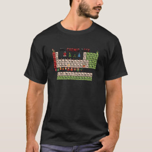Oh Chemistree Lustiger Chemie-Lehrer Periodensyste T-Shirt